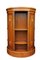 Regency Revolving Drum Bookcase with Floral Motiffs by Robert Adams 1