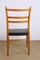 Schwedische Sid Stühle aus Ulmenholz & Schwarzem Skai von Yngve Ekstrom für Gemla, 1960er, 6er Set 7