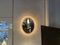 Large Oval Wall Mirror with Lighting by Egon Hillebrand for Hillebrand Lighting, 1970s 6