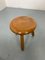 Kleiner Modernistischer Mid-Century Beistelltisch aus Eiche von Pierre Chapo, 1950er 6
