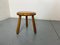 Kleiner Modernistischer Mid-Century Beistelltisch aus Eiche von Pierre Chapo, 1950er 4