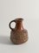Braune Mid-Century Keramik Vase von Veb Haldensleben, DDR, 1970er 3