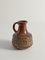 Braune Mid-Century Keramik Vase von Veb Haldensleben, DDR, 1970er 4