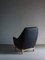 Swedish Leather Oak Easy Chair by Ib Kofod-Larsen, 1960s, Image 5