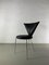 Black Leatherette Metal Chairs from Lubke, 1990s, Set of 6 2