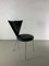 Black Leatherette Metal Chairs from Lubke, 1990s, Set of 6 6