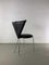 Black Leatherette Metal Chairs from Lubke, 1990s, Set of 6 7