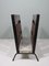 Mid-Century Magazine Rack in Teak and Metal, Netherlands, 1970s 7