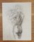 Henri Fehr, Jeune femme nue de dos, Pencil on Paper 2