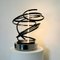 Mark Beattie, White in Black Spiral, 2023 1