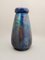 Large Art Deco Vase with Blue Eozin Lustreglaze by Ferenc Csihalek, Hungary, 1910s 6