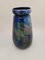 Large Art Deco Vase with Blue Eozin Lustreglaze by Ferenc Csihalek, Hungary, 1910s 4