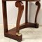 19th Century Charles X Italian Console in Walnut, Image 12