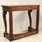19th Century Charles X Italian Console in Walnut, Image 7