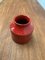 Rote italienische Mid-Century Rimini Keramikvase von Aldo Londi für Bitossi, 1960er 5