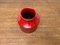 Rote italienische Mid-Century Rimini Keramikvase von Aldo Londi für Bitossi, 1960er 7