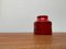 Rote italienische Mid-Century Rimini Keramikvase von Aldo Londi für Bitossi, 1960er 17