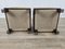 Set of Art Deco Poufs in Upholstered Walnut, 1930s 20