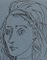 Pablo Picasso, Portrait of Jacqueline, 1962, Lithograph, Image 3