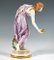 Art Nouveau Young Lady Ball Player Figure attributed to Walter Schott for Meissen, 1940s, Image 2
