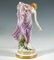 Art Nouveau Young Lady Ball Player Figure attributed to Walter Schott for Meissen, 1940s, Image 3