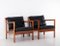 Fauteuils attribués à Karl-Erik Ekselius, Suède, 1960s, Set de 2 7