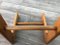 Vintage Stool in Wood and Fabric, 1970s 6
