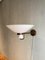 Scandinavian Brass & Glass Wall Light from Lyfa, 1960s 3