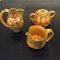 Tea Set In Hand Decorated Ceramic For 12 Persons, 1950s, Set of 28 16