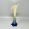 Jack in the Pulpit Calla Lily Vase in Murano Glass, 1960s 5