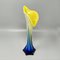 Jack in the Pulpit Calla Lily Vase in Murano Glass, 1960s 2