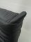 French Togo 3-Seater Sofa in Matt Black Leather by Michel Ducaroy for Ligne Roset 8