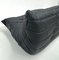 French Togo 3-Seater Sofa in Matt Black Leather by Michel Ducaroy for Ligne Roset 14