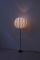 Swedish Floor Lamp with Paper Shade, 1950s 5
