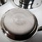 Stainless Steel Cups with Saucers, Guido Bergna, Italy, 1970s, Set of 12 2