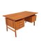 Scrivania modello 75 vintage in teak di Omann Jun, Immagine 1