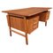 Scrivania modello 75 vintage in teak di Omann Jun, Immagine 3