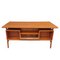 Scrivania modello 75 vintage in teak di Omann Jun, Immagine 7