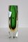 Vase en Verre de Murano Vert par Flavio Poli pour A. Mandruzzato, 1960s 8