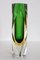 Vase en Verre de Murano Vert par Flavio Poli pour A. Mandruzzato, 1960s 5