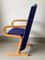 Blue Chair attributed to Rud Thygesen & Johnny Sørensen for Magnus Olesen, Denmark 12