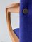 Blue Chair attributed to Rud Thygesen & Johnny Sørensen for Magnus Olesen, Denmark 10