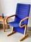 Blue Chair attributed to Rud Thygesen & Johnny Sørensen for Magnus Olesen, Denmark 4