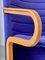 Blue Chair attributed to Rud Thygesen & Johnny Sørensen for Magnus Olesen, Denmark 2