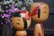 Vintage Traditional Kokeshi, Japan, 1950s, Set of 2, Image 2