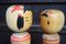 Vintage Traditional Narugo Kokeshi by Yusa Fukuju and Sakurai Shoji, Japan, 1950s, Set of 2 4