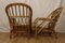Set of Rattan Armchairs by Adrien Audoux & Frida Minet, 1950s 5