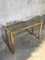 Faux Bamboo and Glass Console Table, 1970s, Image 2