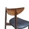 Sedie vintage in palissandro e pelle di Harry Østergaard per Randers Møbelfabrik, Scandinavia, set di 6, Immagine 6