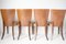Dining Chairs by Jindrich Halabala for Up Zavody, 1950s, Set of 4 2